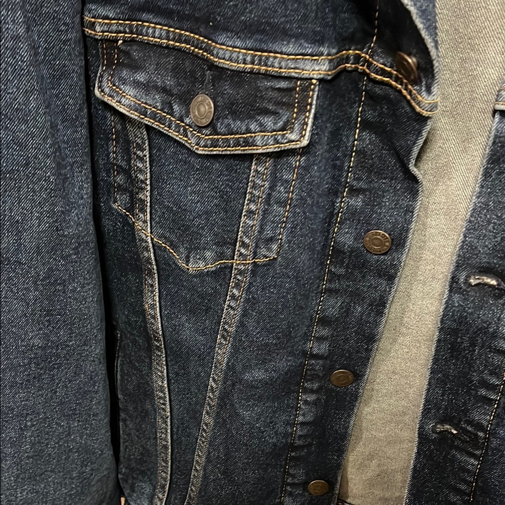 Levi's Indigo Denim Jacket - Picture 3 of 7